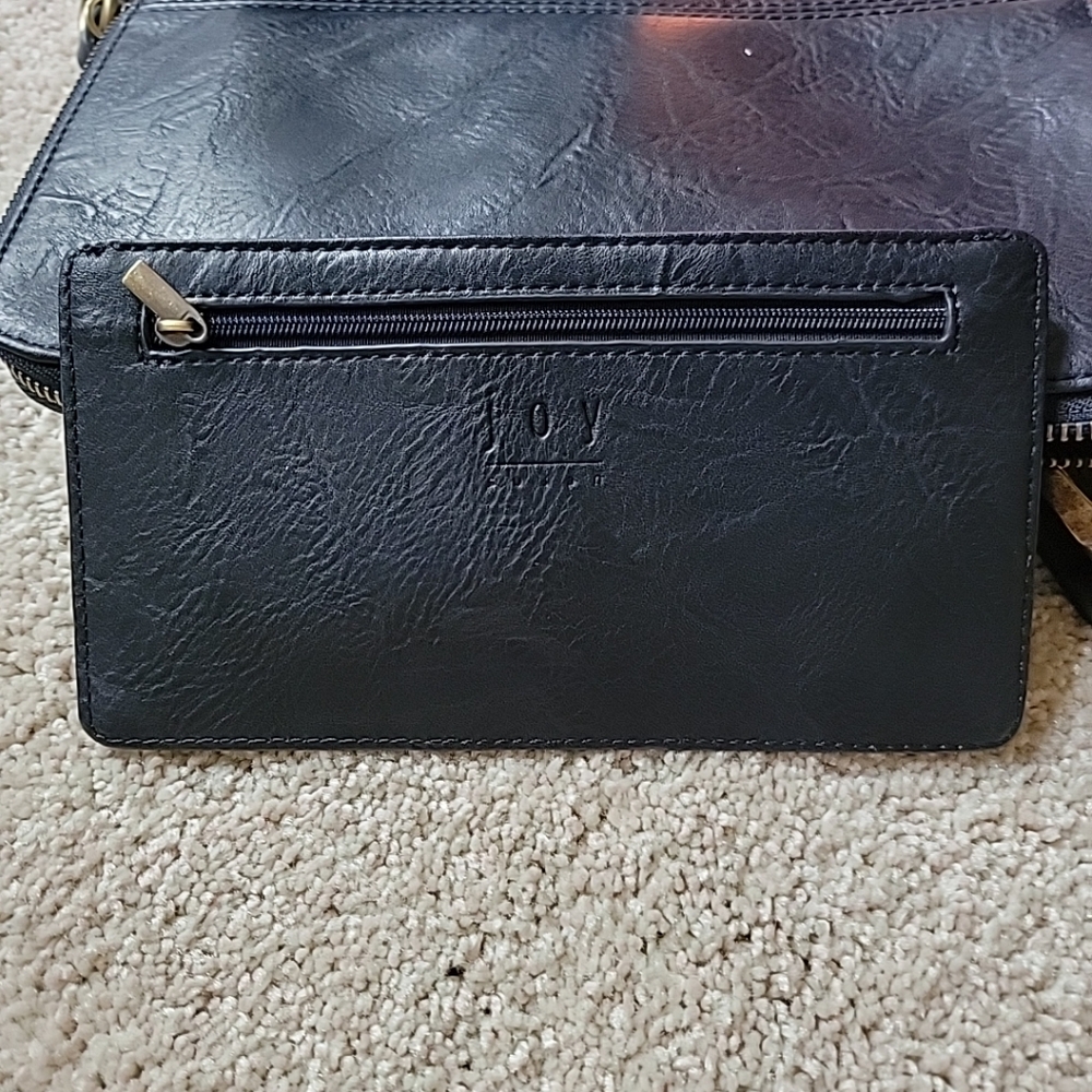 Joy Susan leather crossbody/wristlet